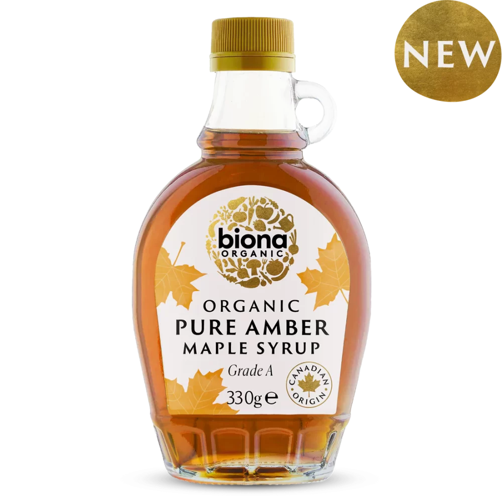 Biona Organic Pure Amber Maple Syrup, 330ml