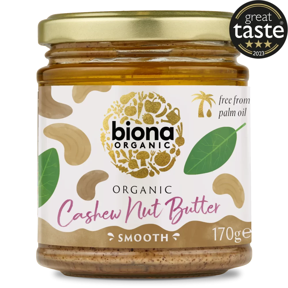 Biona Organic Cashew Nut Butter, 170g